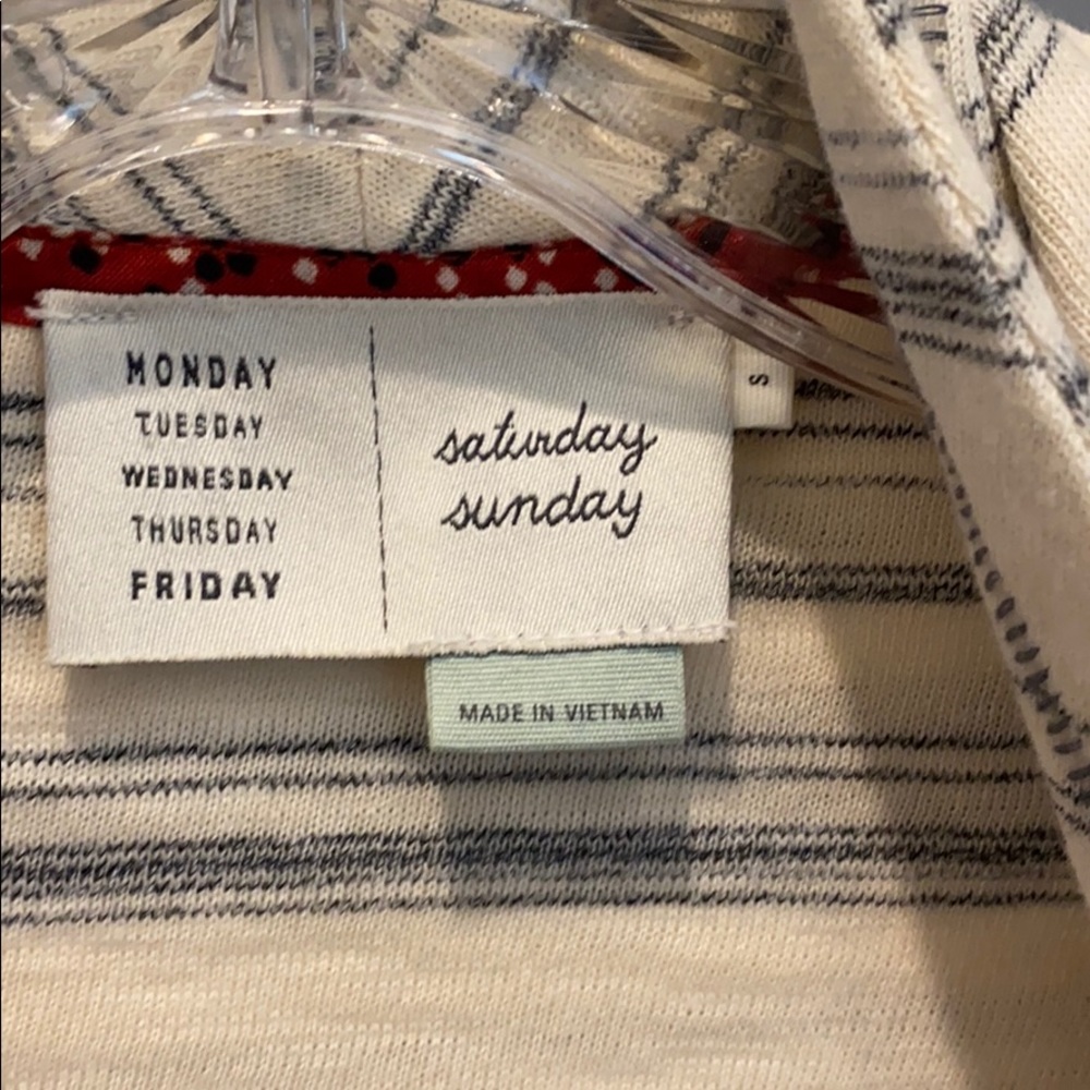 Anthropologie Saturday Sunday drape cardigan small - Picture 2 of 6